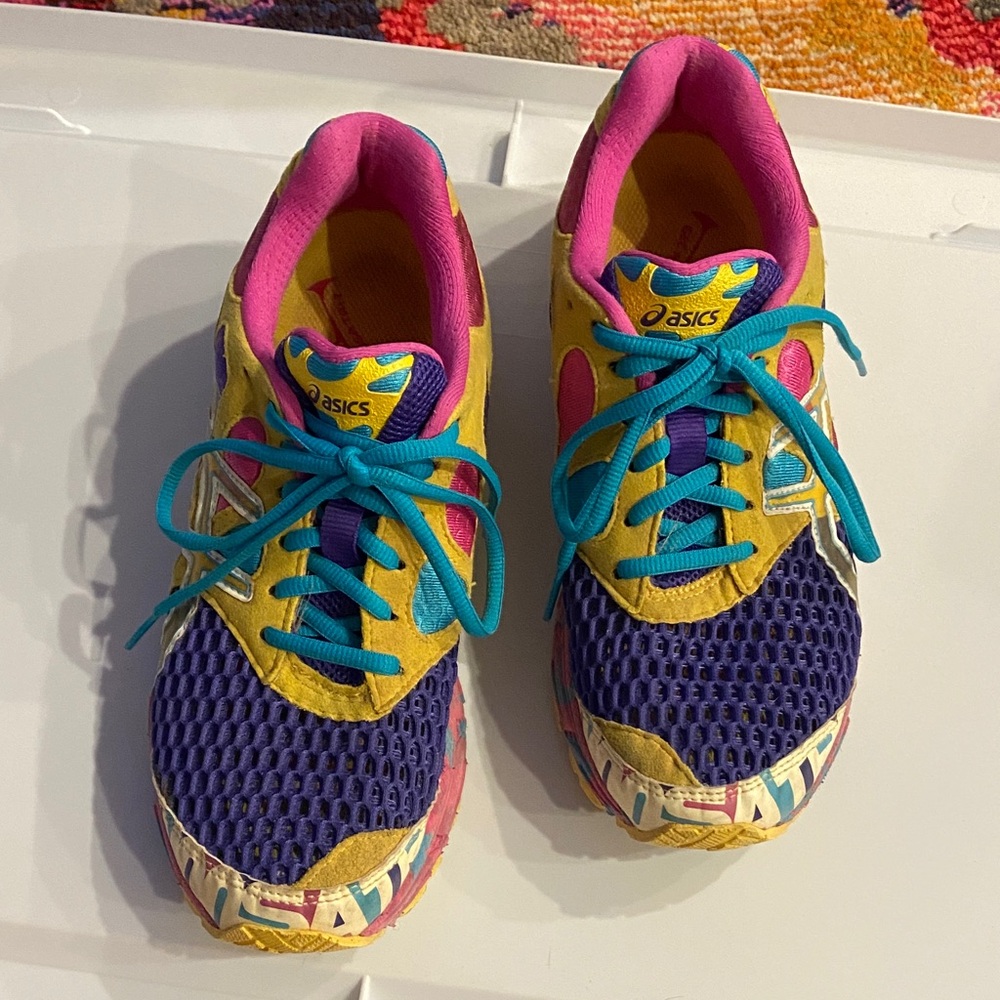 Asics Multicolor Athletic Shoes